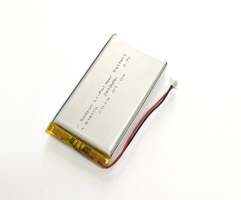 batería 614170 2000mAh del polímero de litio 18V para el alumbrado de seguridad