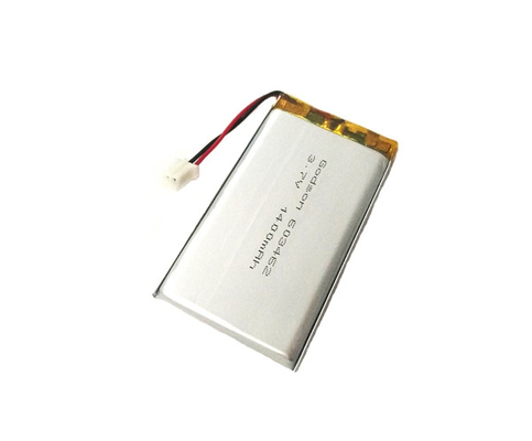 Batería 1400mAh 3.7V del polímero de litio del accesorio de iluminación 603462 en venta