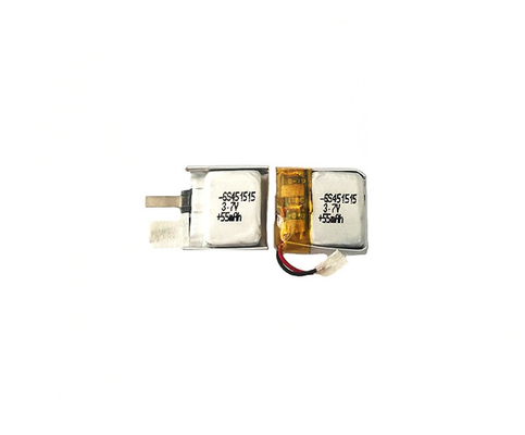 Batería 55mAh de 451515 polímeros de litio 3,7 voltios con buena seguridad