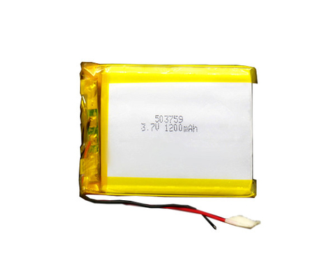 1200mAh litio Ion Battery Emergency Light 503759 3,7 V 24g