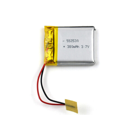 552530 paquete de Ion Battery Emergency Light 380mAh 3.7V Lipo del litio
