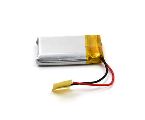 célula de la batería 380mAh del polímero de litio 3.7V para los alumbrados de seguridad
