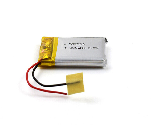 Célula estable del polímero de litio 11.5g de la batería del OEM 3,7 V 380mAh