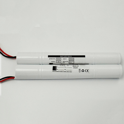 carga de la batería recargable 4.8V 0.1C de las baterías de la luz de la salida de emergencia 2500mah