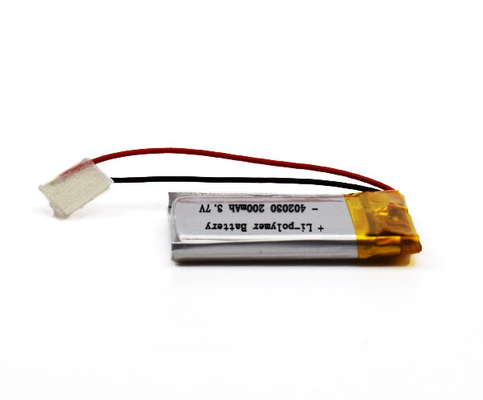 200mAh litio Ion Battery Emergency Light 402030 3,7 voltios 10g