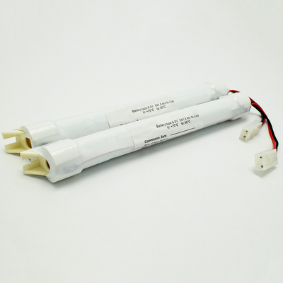 Cd recargable 1800mAh 6V del Ni de las baterías de la luz de la salida de emergencia