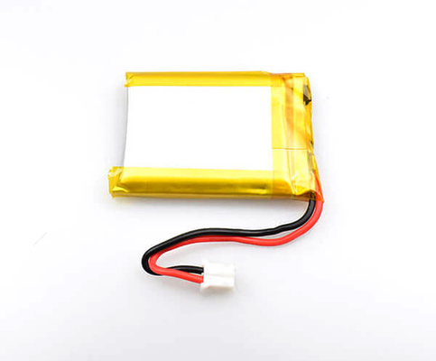 Batería de litio del polímero de la luz de emergencia 3,7 V 1000mah con el conector