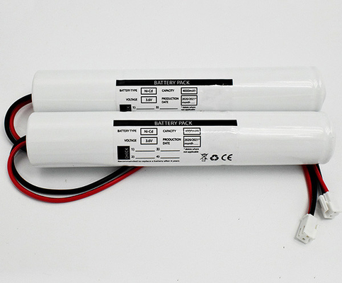 Baterías de la vida de ciclo de la batería recargable D4000mAh 3.6V del Cd del Ni
