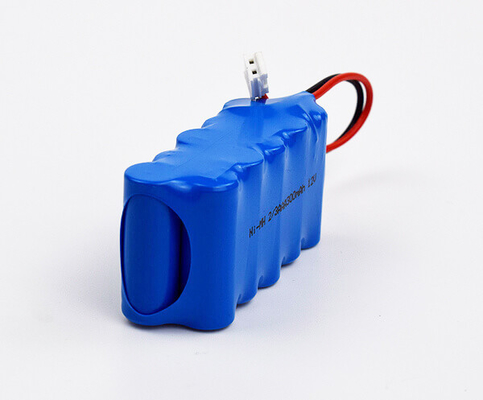 Ni de alta temperatura Mh 2 3AAA 300mAh 12V de la batería de la luz de la salida
