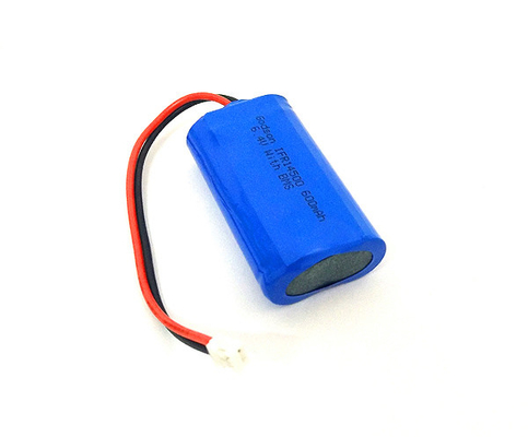 Batería de litio de la luz de emergencia IFR14500 LiFePO4 3.2V 600mAh