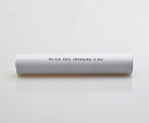 55 batería 3,6 V del grado SC1500mAh Nicd para el alumbrado de seguridad