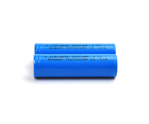 Batería de litio recargable de ICR18650 3,7 V 2000mAh inodora