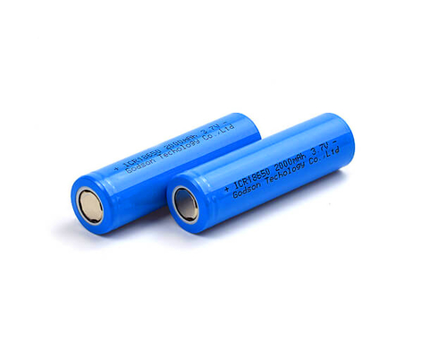 Batería de litio recargable de ICR18650 3,7 V 2000mAh inodora