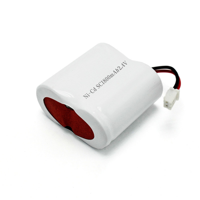 Batería recargable níquel- SC1800mAh 2.4V