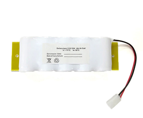 Batería NiCd D4000mAh 6V de la luz de la salida del alumbrado de seguridad
