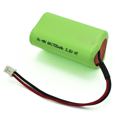 Alumbrado de seguridad 3,6 baterías recargables del AA 1700mAh de la célula de batería del Ni Mh de V