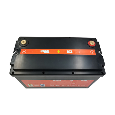 100Ah 12V LiFePO4 Batería recargable 1800W Batería de carrito de golf Batería de litio