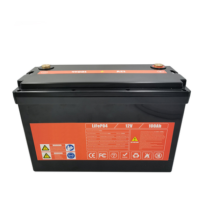 100Ah 12V LiFePO4 Batería recargable 1800W Batería de carrito de golf Batería de litio
