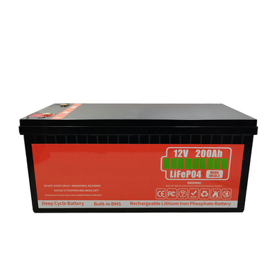 Ecológico ciclo profundo 12V LiFePO4 batería 50Ah 200Ah baja auto descarga