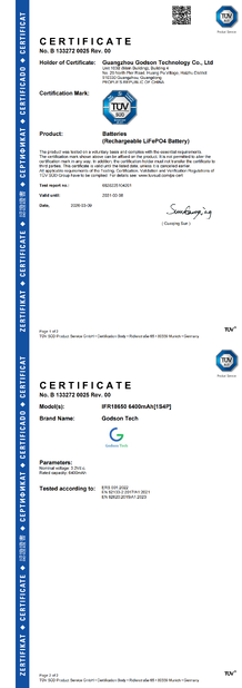 CHINA Godson Technology Co., Ltd certificaciones